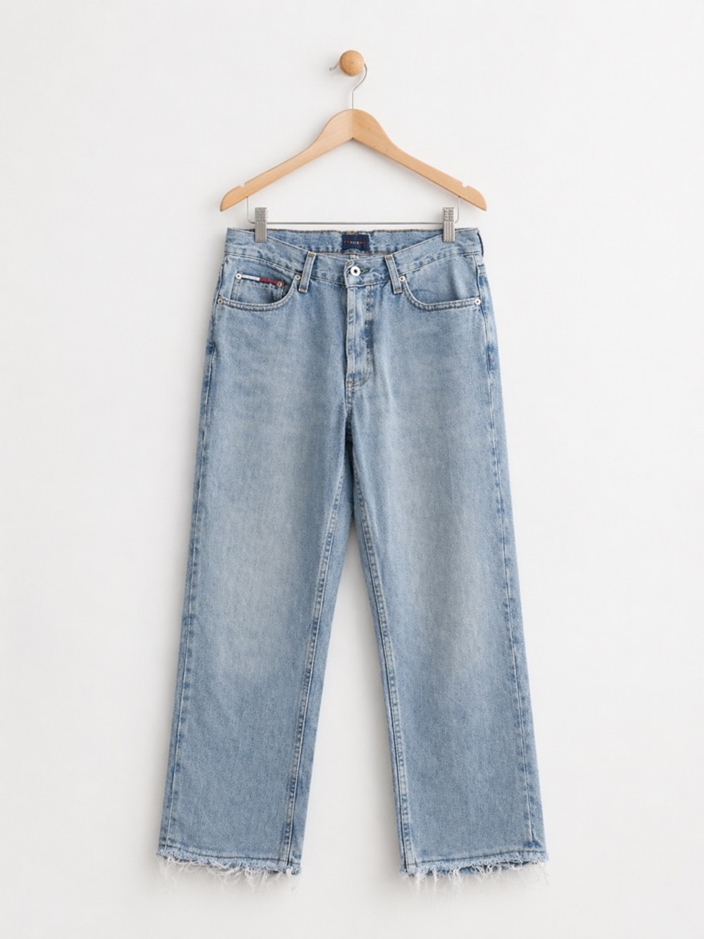 #95 🌷Tommy Hilfiger Light Wash Cropped Ankle Jeans
